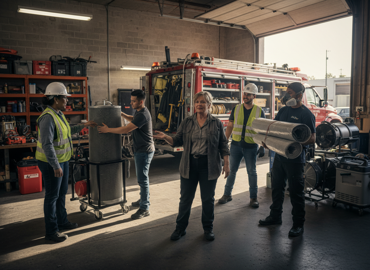 Fire Damage Restoration Midway City — Fire Damage Restoration  in Midway City