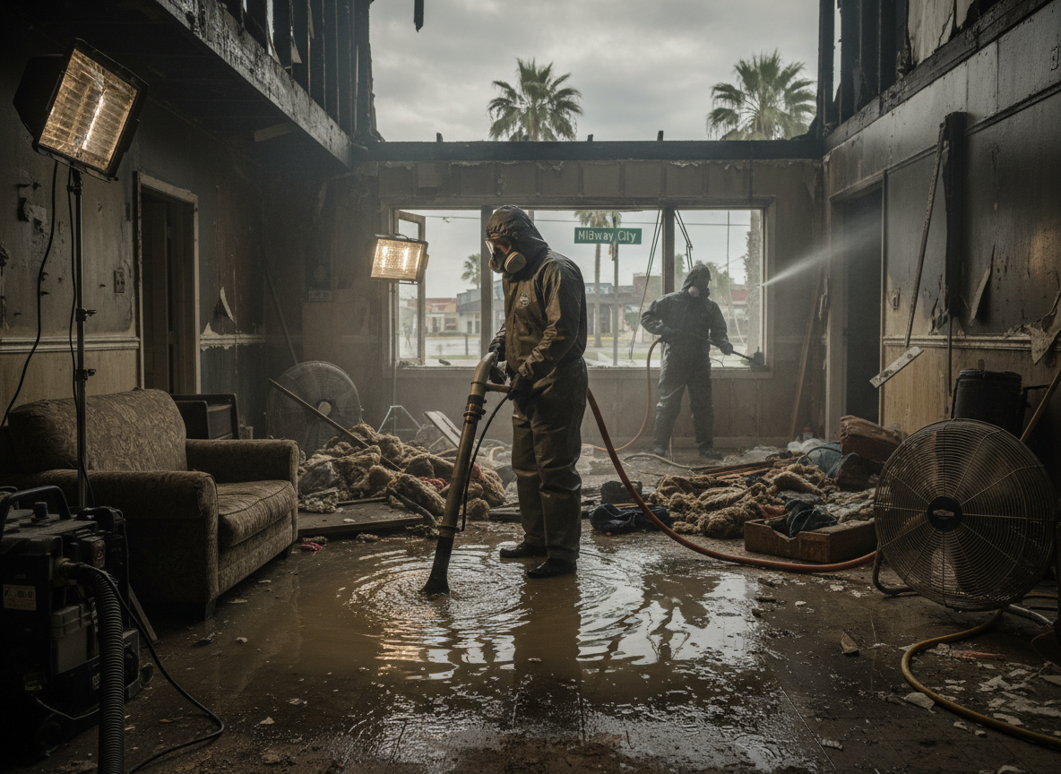 Fire Damage Restoration  in Garden Grove