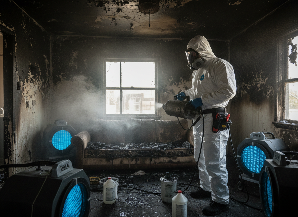 Odor Removal After Fire in Midway City, CA