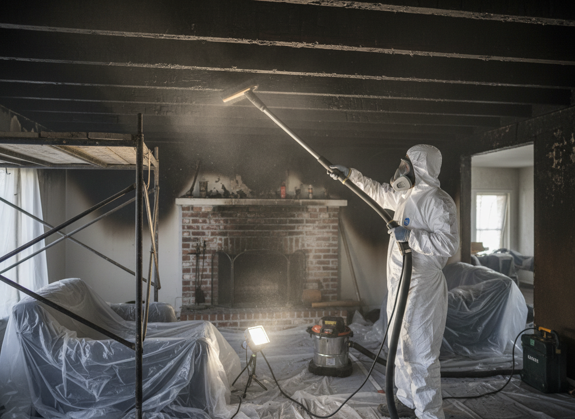 Fire Damage Restoration  in Santa Ana
